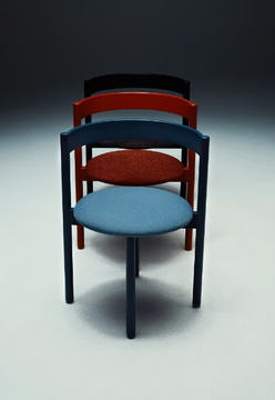 APRIL - Solid wood chair with integrated cushion by La Manufacture - view 3
